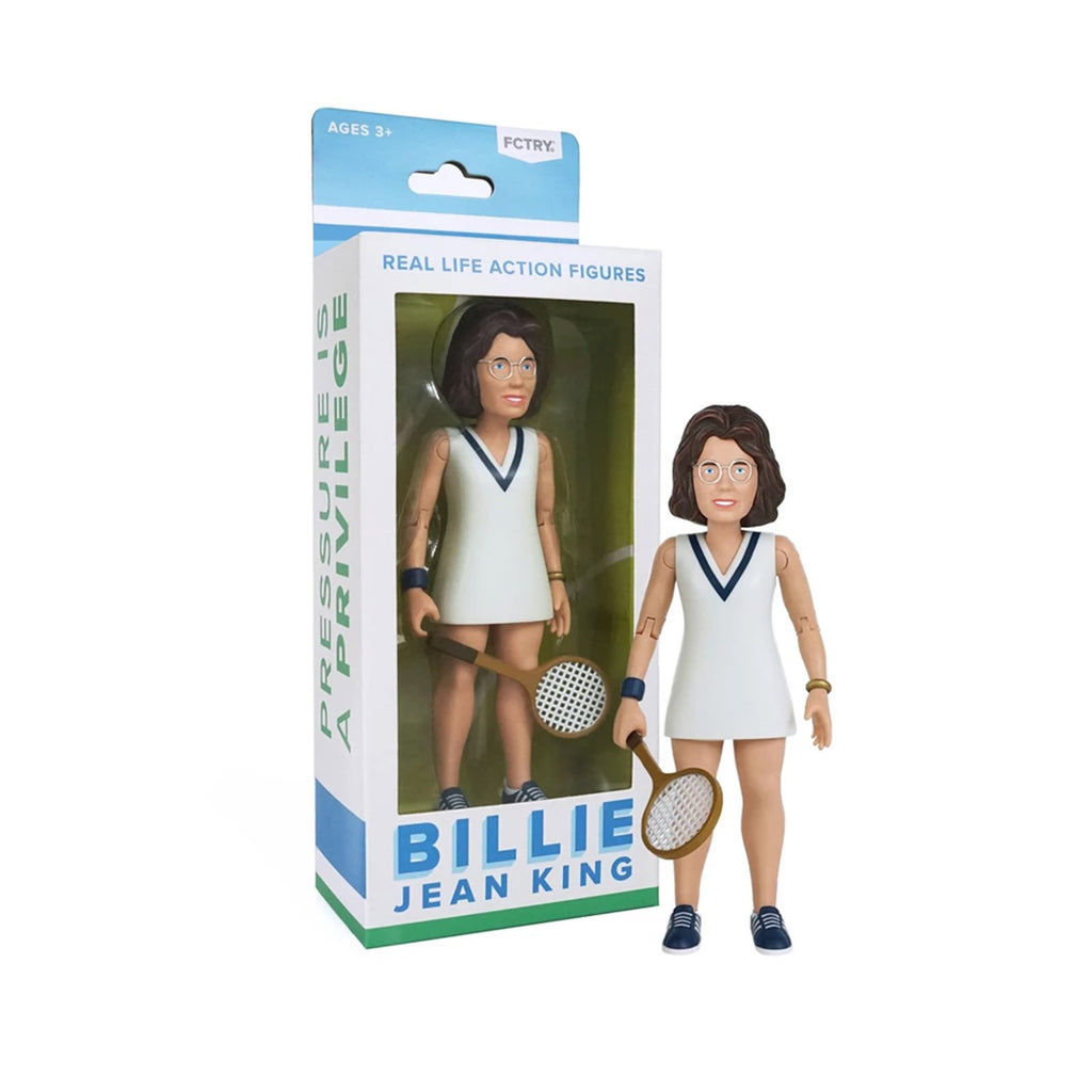 FCTRY Billie Jean King Real Life Action Figure