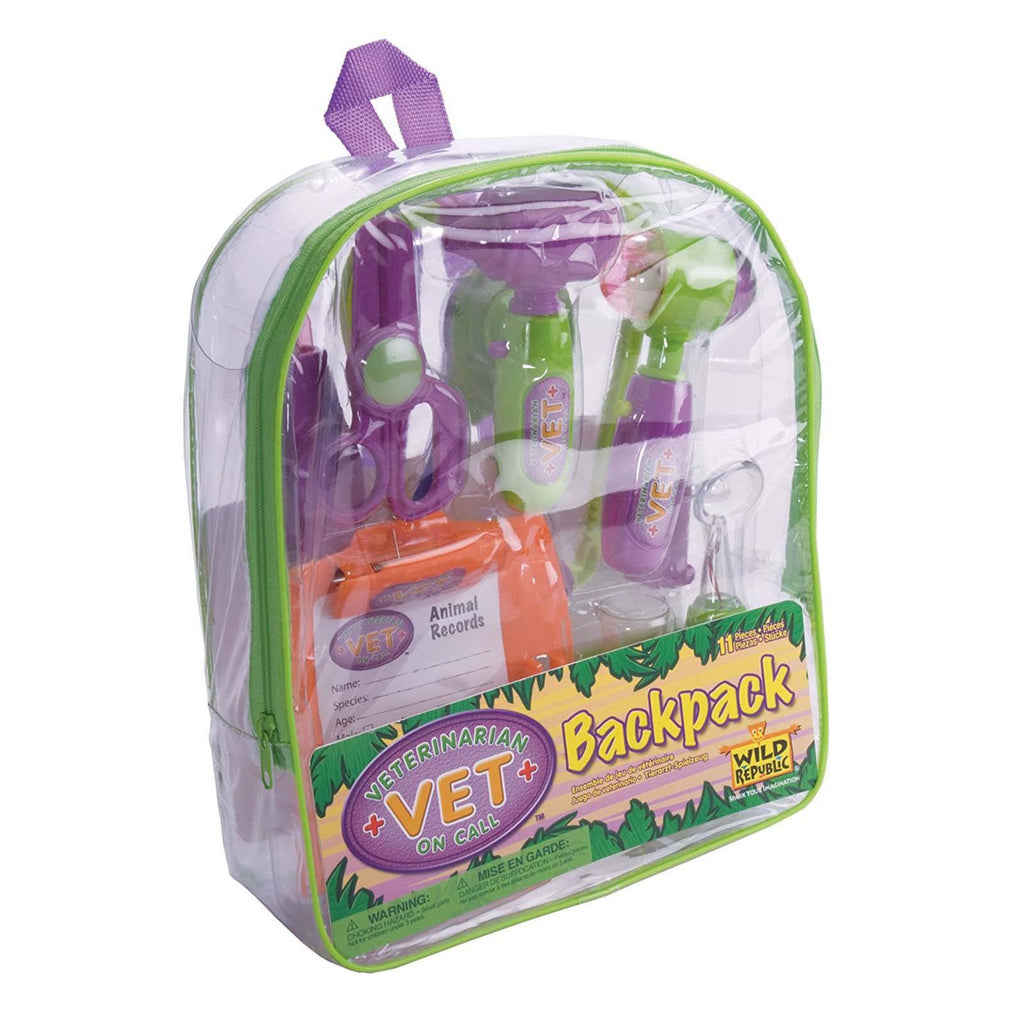 Veterinarian Vet On Call Backpack Playset - Radar Toys
