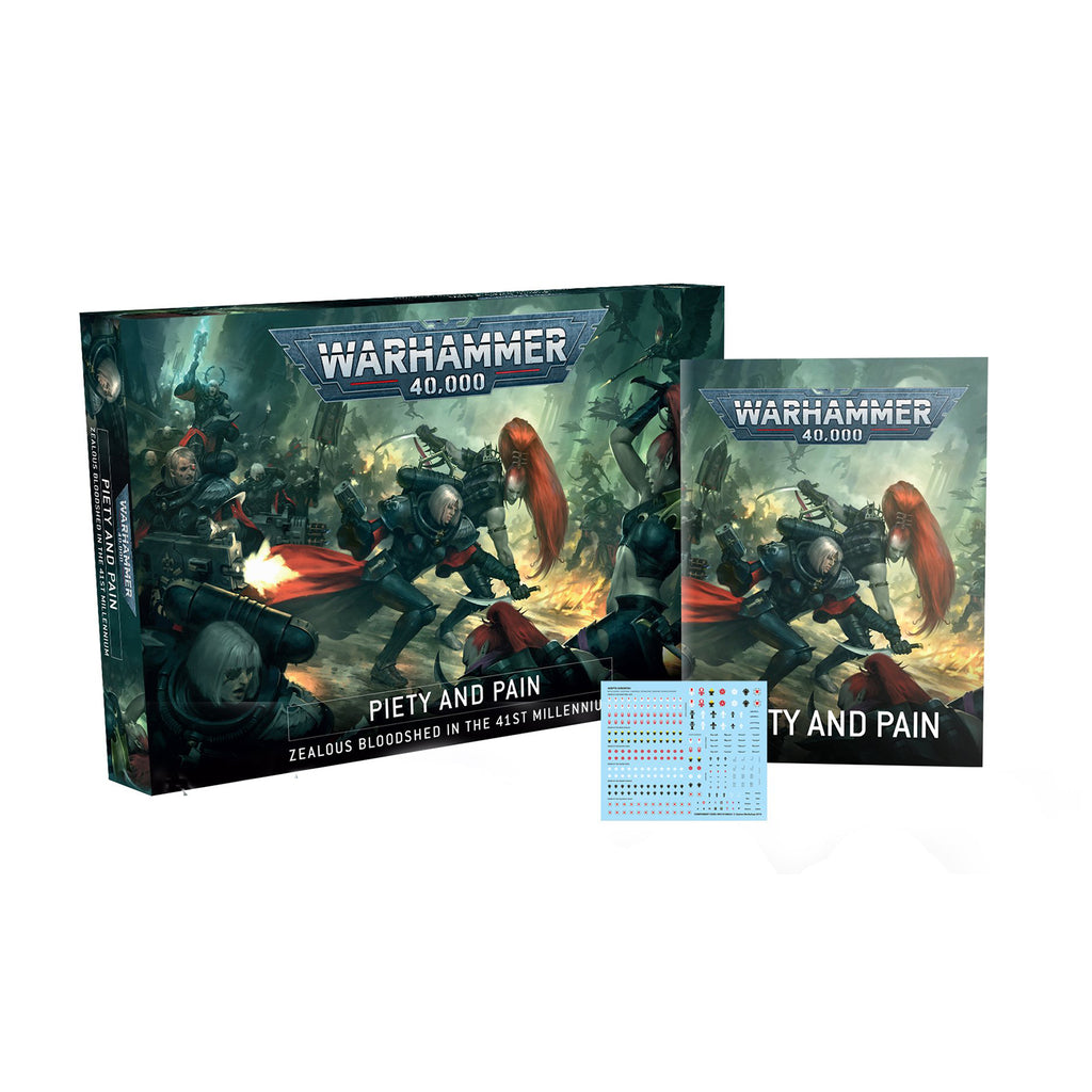 Warhammer 40,000 Piety And Pain Zealous Bloodshed 41st Millennium Building Set