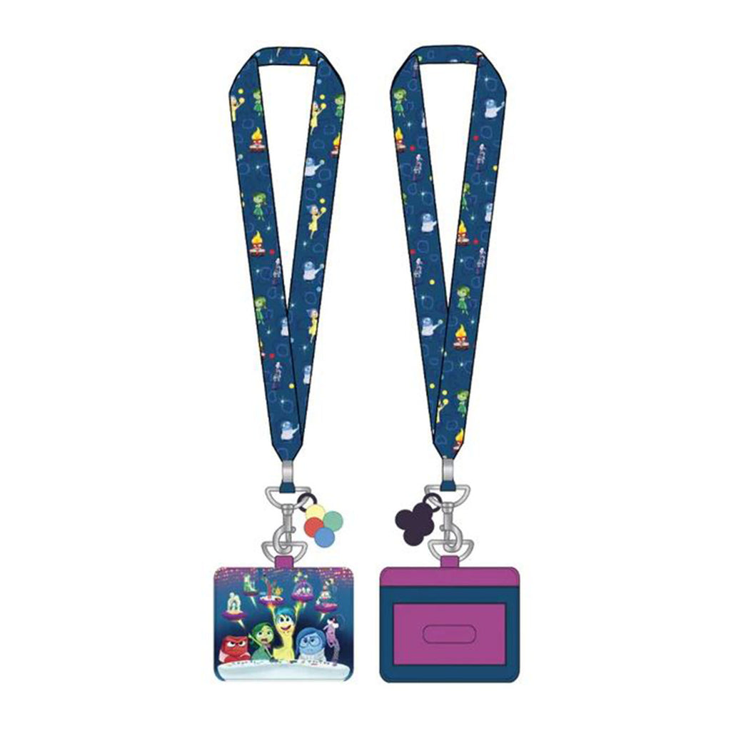 Loungefly Pixar Inside Out Control Panel Lanyard With Cardholder