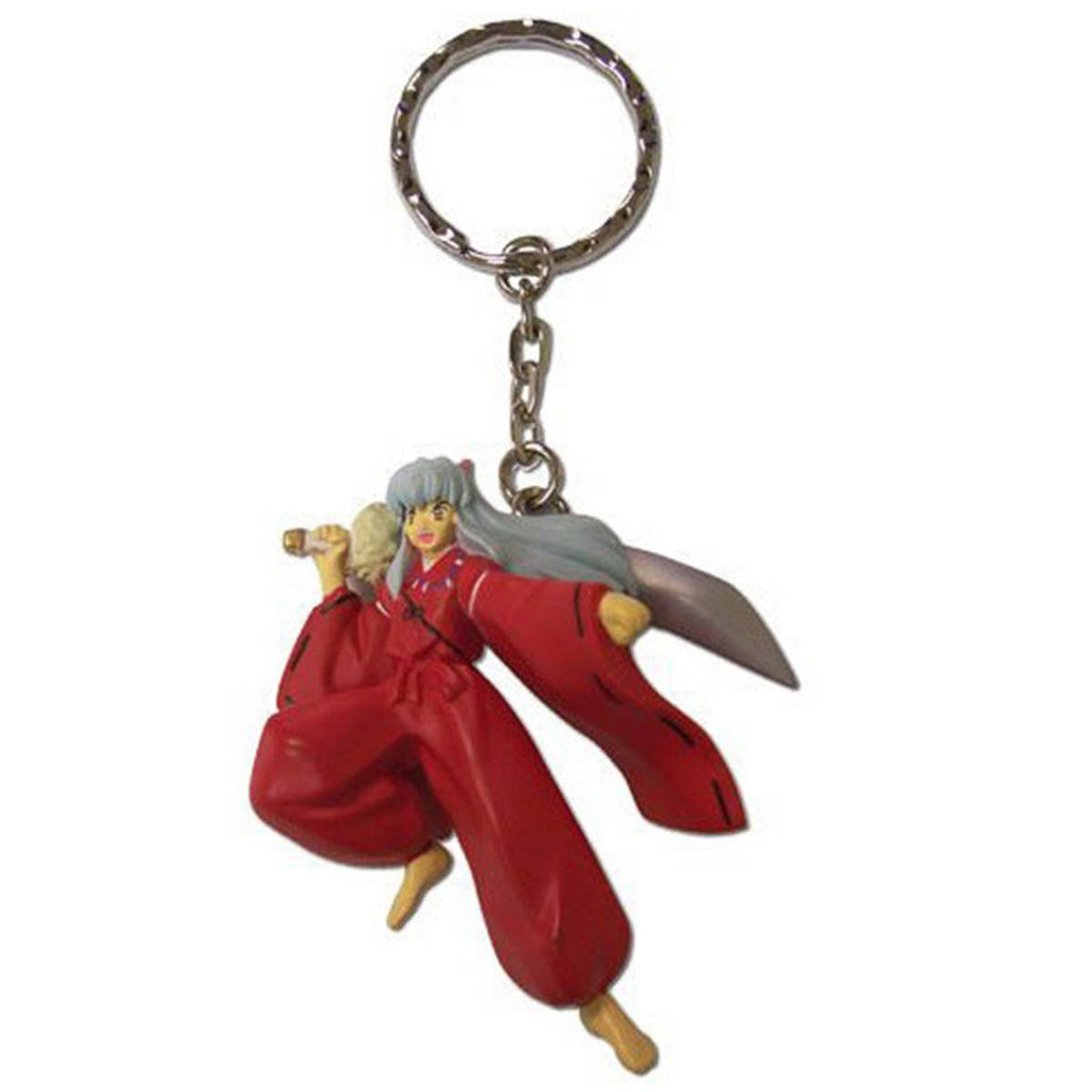 Inuyasha with Tetsusauga in Action 3D Keychain