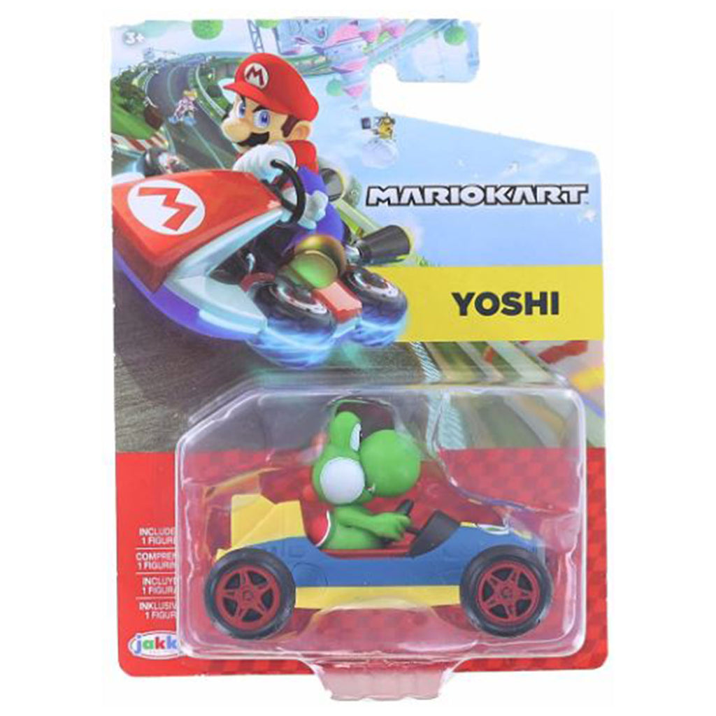 Super Mario Kart Yoshi Mach 8 Kart Figure - Radar Toys