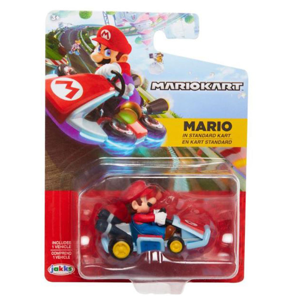 Super Mario Kart Racers Mario Standard Kart Figure - Radar Toys