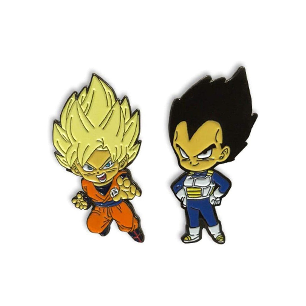 Dragon Ball Super Vegeta & Goku Pin Set - Radar Toys