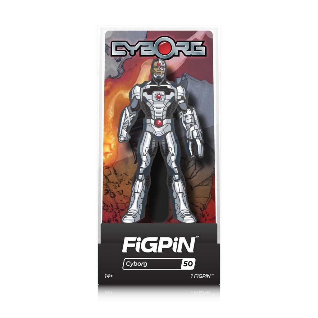 Figpin DC Comics Justice League Cyborg Collectible Pin #50