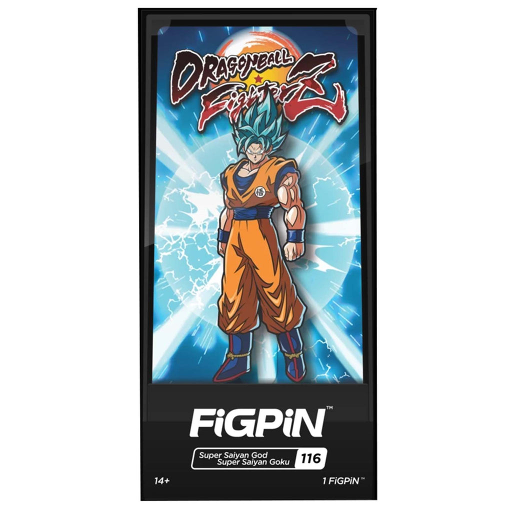 Figpin Dragon Ball Fighter Z SSGSS Goku Collectible Pin #116 - Radar Toys