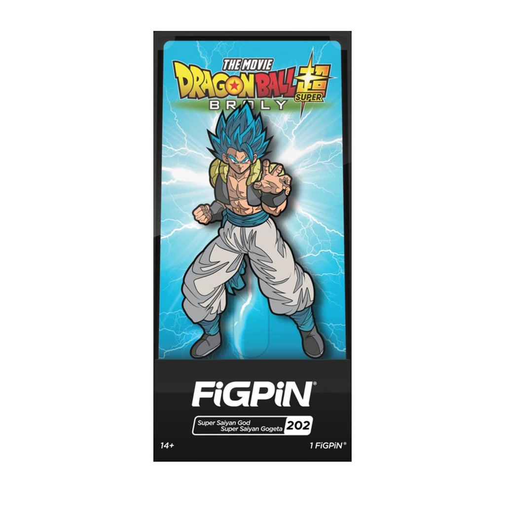 Figpin Dragon Ball Super Broly Movie SSGSS Gogeta Collectible Pin #202 - Radar Toys