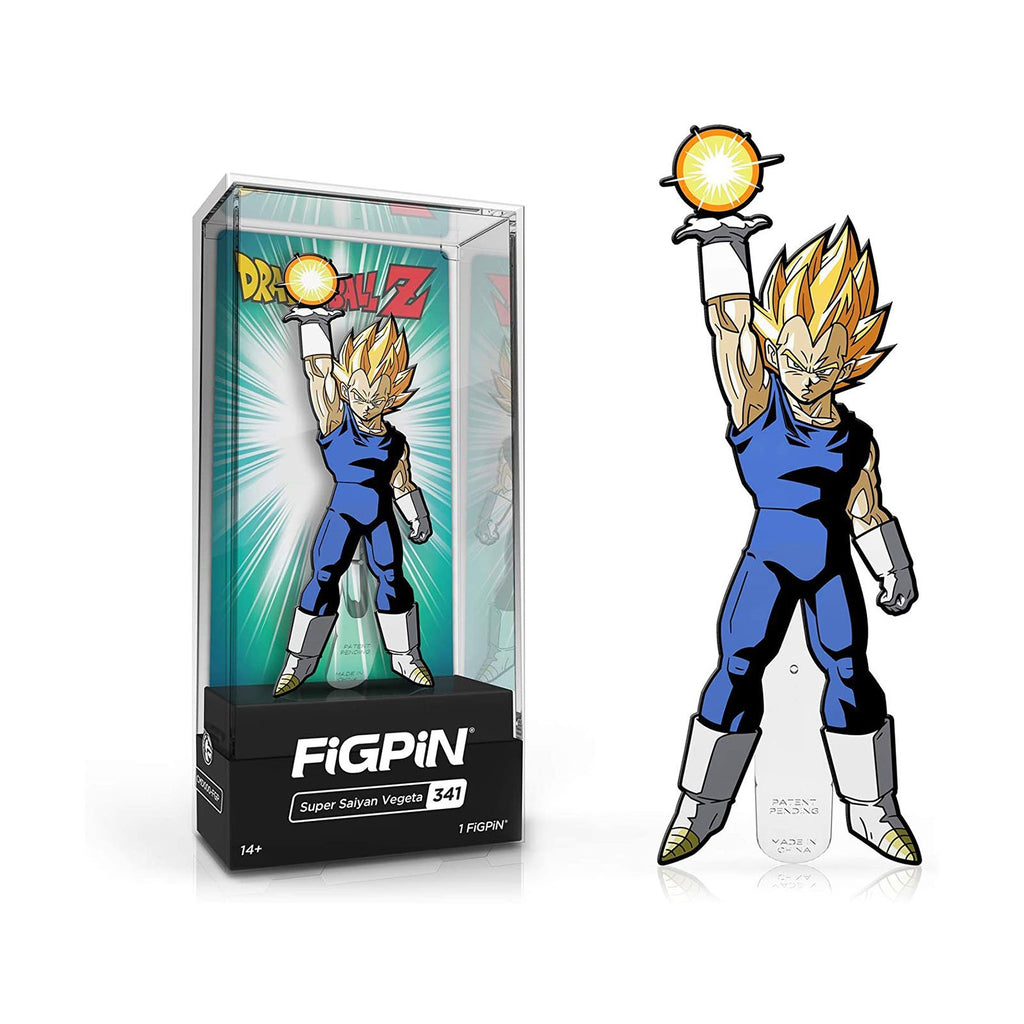 Figpin Dragon Ball Super Saiyan Vegeta Collectible Pin #341 - Radar Toys