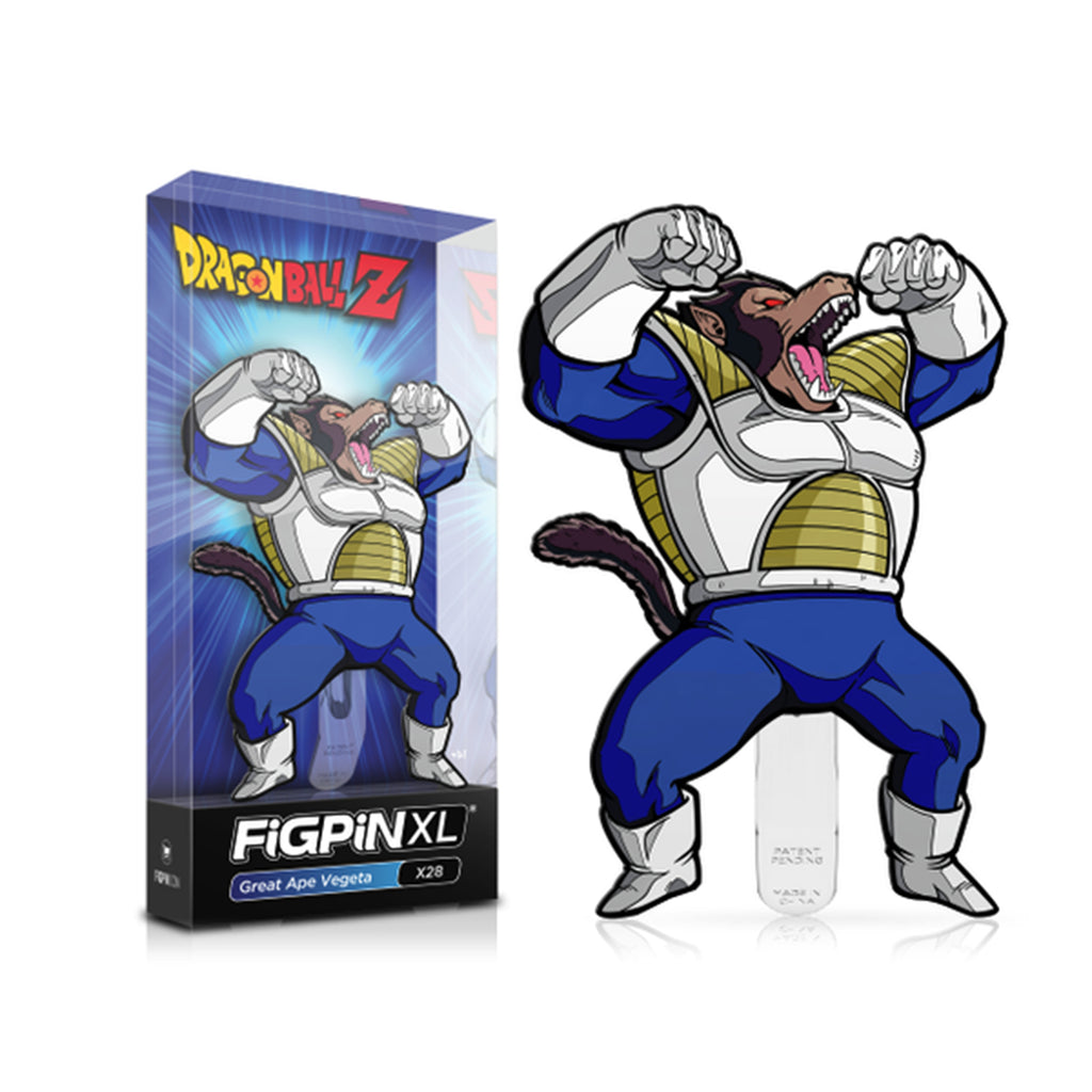 Figpin Dragon Ball Z Great Ape Vegeta XL Collectible Pin #X28 - Radar Toys