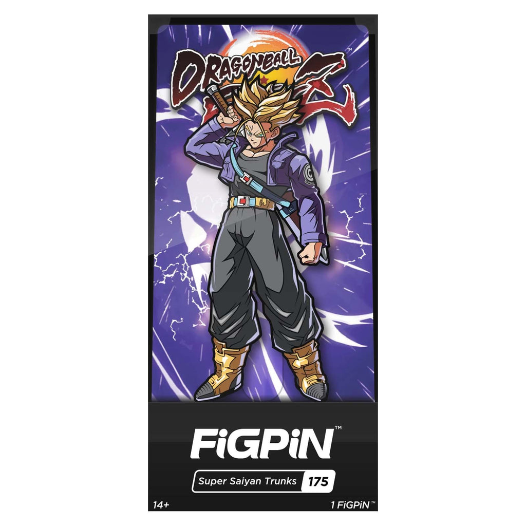 Figpin Dragonball Fighter Z Super Saiyan Trunks Collectible Pin #175 - Radar Toys