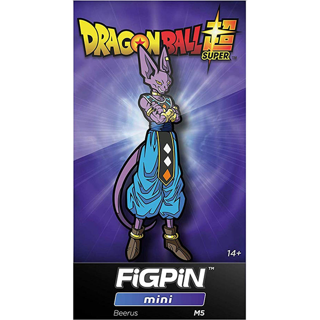 Figpin Mini Dragon Ball Super Beerus Collectible Pin - Radar Toys