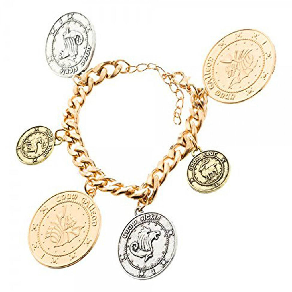 Harry Potter Coins Charm Bracelet
