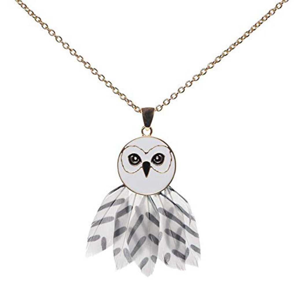 Harry Potter Hedwig Feather Chain Necklace