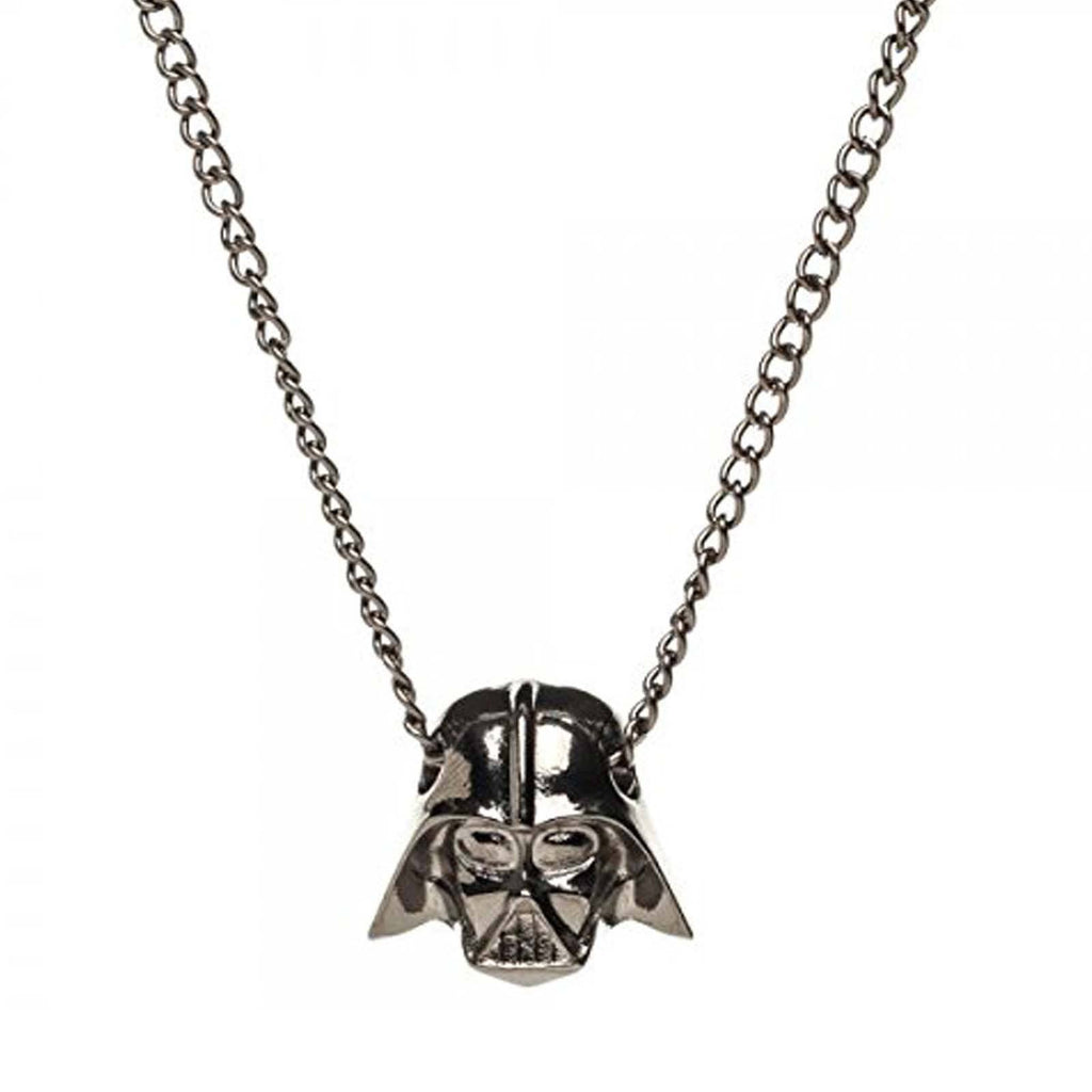 Star Wars Darth Vader Gunmetal 3D Pendant Necklace