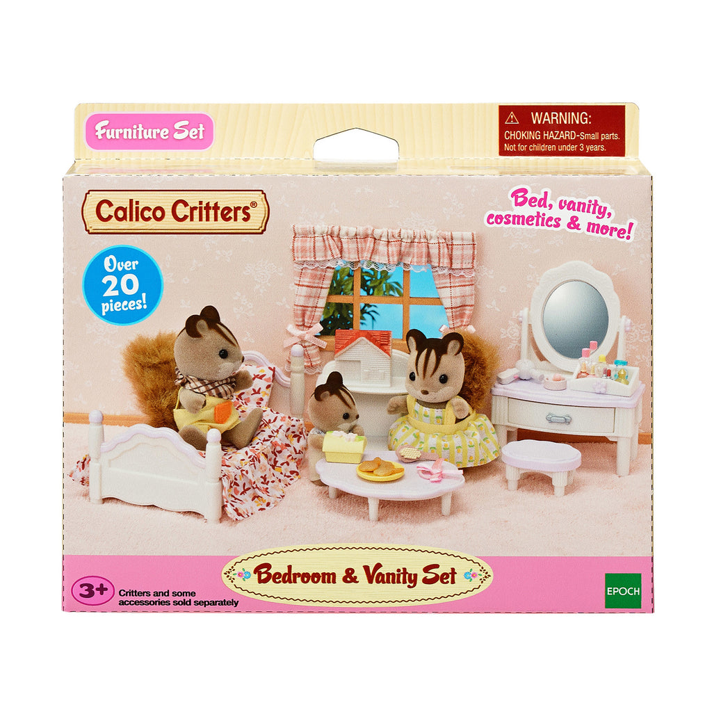 Calico Critters Bedroom And Vanity Accessory Set - Radar Toys