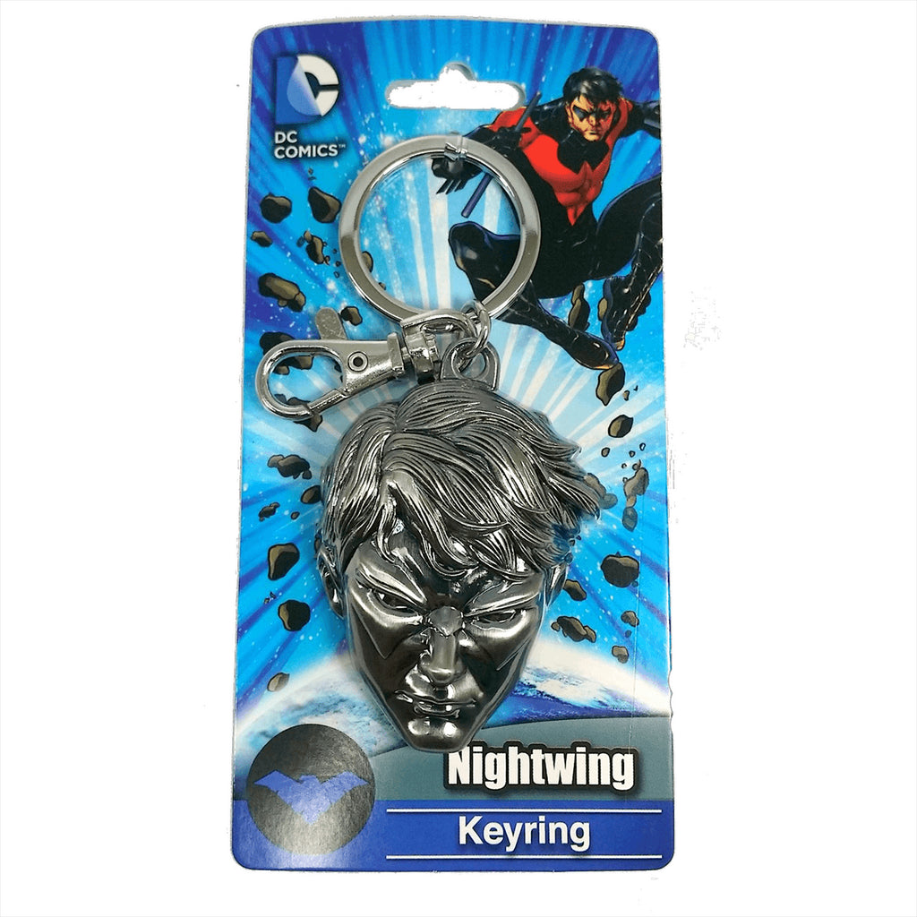 DC Comics Nightwing Head Keychain