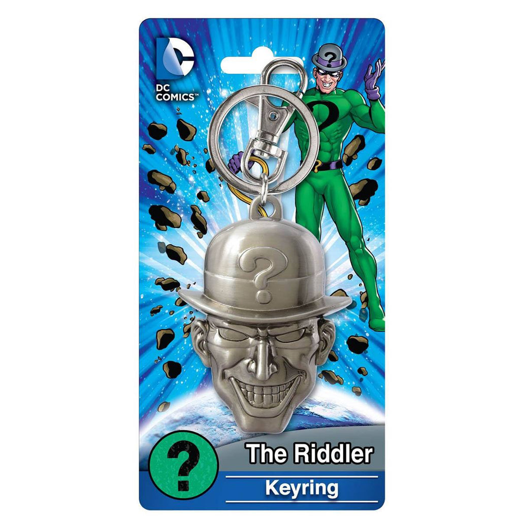 DC Comics The Riddler Head Keychain