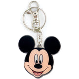 Disney Mickey Mouse Two Sided Expressions Colored Metal Keychain - Radar Toys