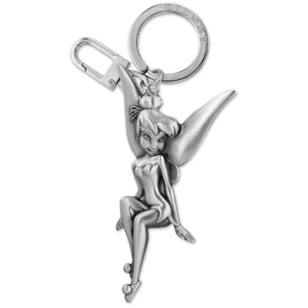Disney Tinker Bell Sitting Metal Keychain - Radar Toys