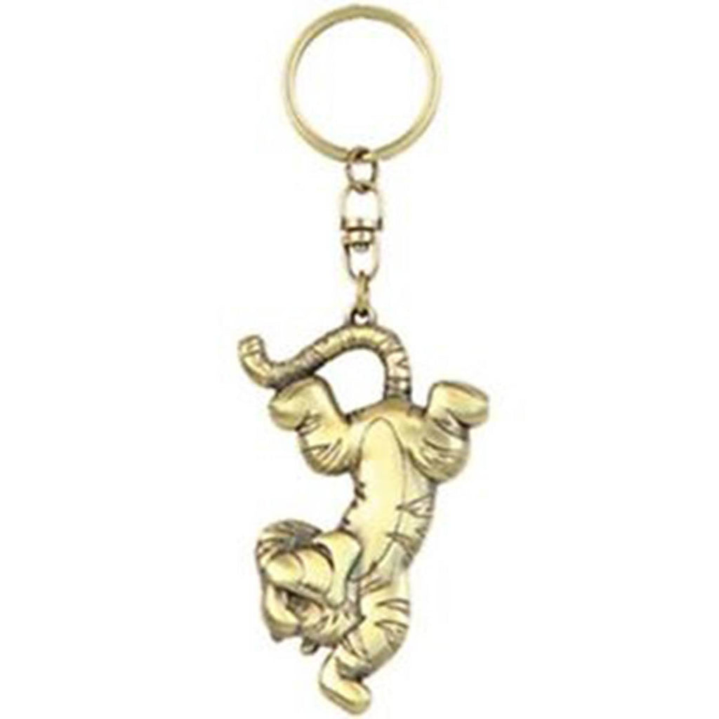 Disney Winnie The Pooh Tigger Brass Figure Keychain - Radar Toys