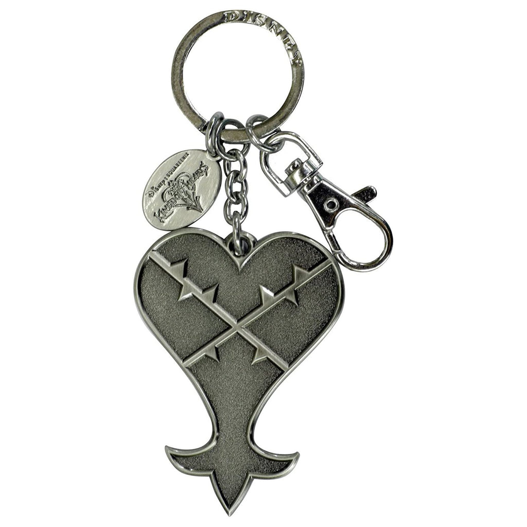 Kingdom Hearts Heartless Logo Metal Keychain - Radar Toys