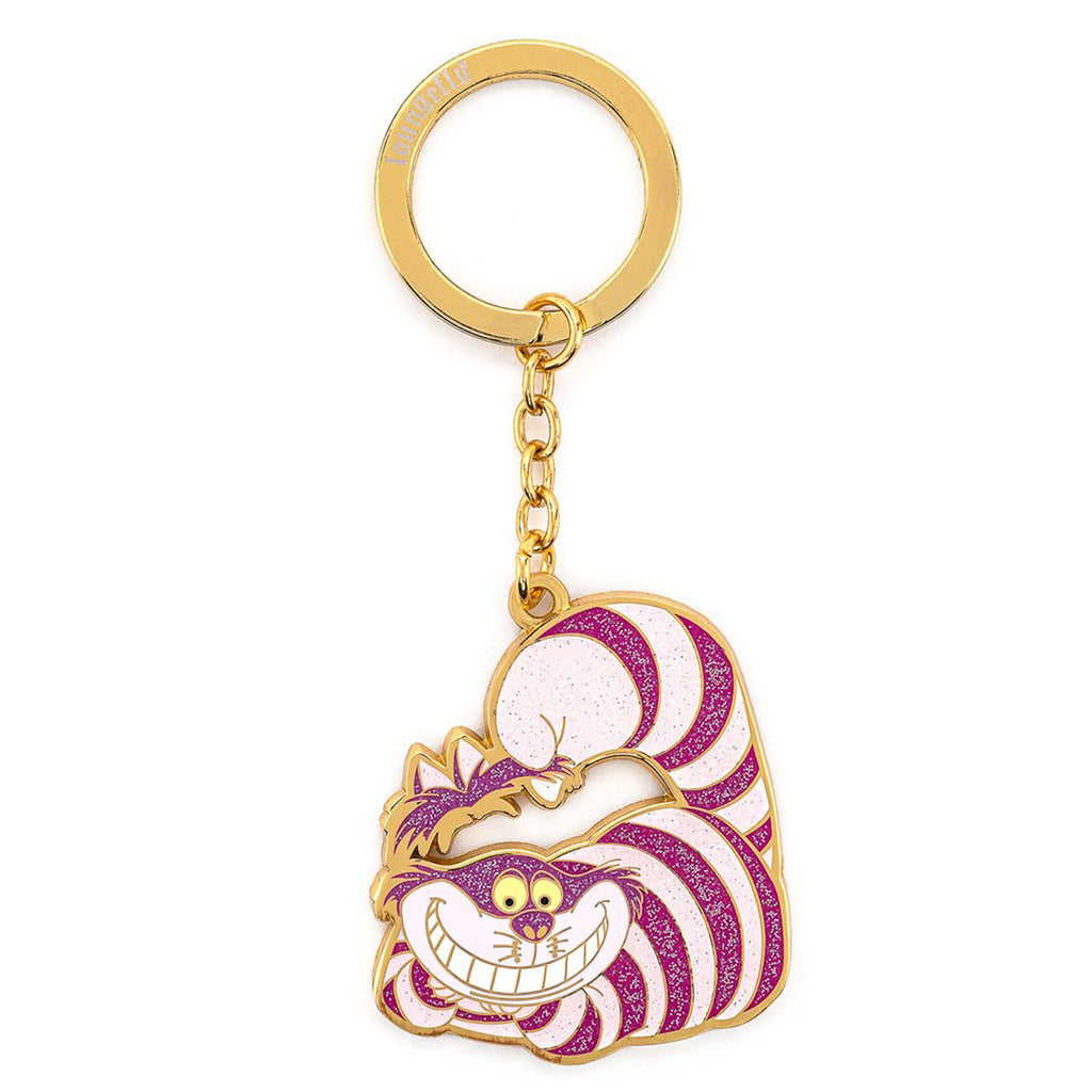 Loungefly Disney Alice In Wonderland Cheshire Cat 2.5 Inch Enamel Keychain