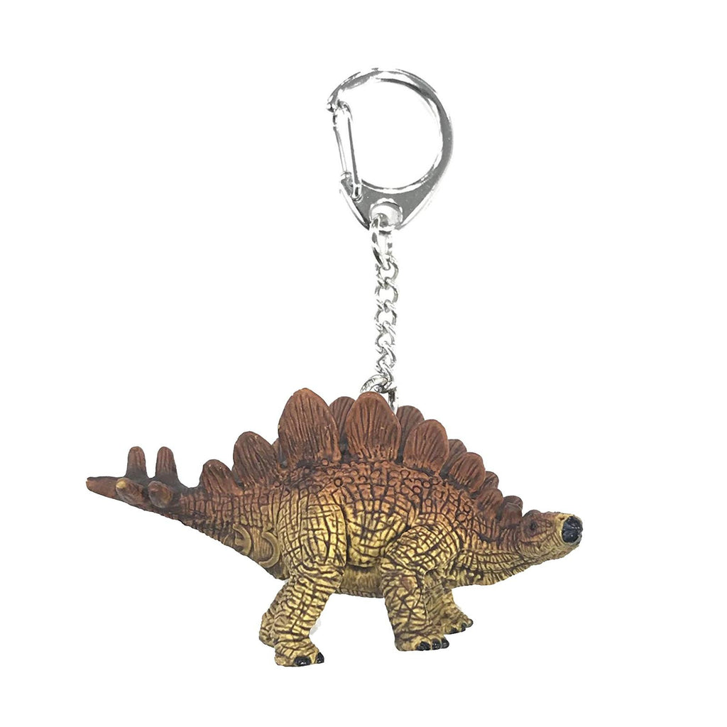 Schleich Stegosaurus Dinosaur Figure Keychain - Radar Toys