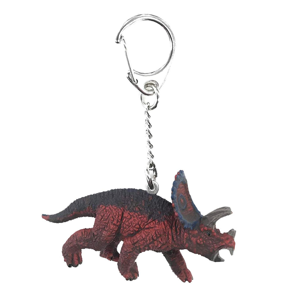 Schleich Triceratops Dinosaur Figure Keychain - Radar Toys