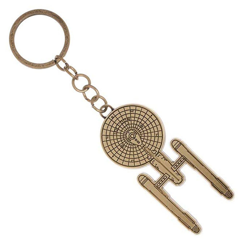 Star Trek Enterprise Starship Metal Keychain - Radar Toys