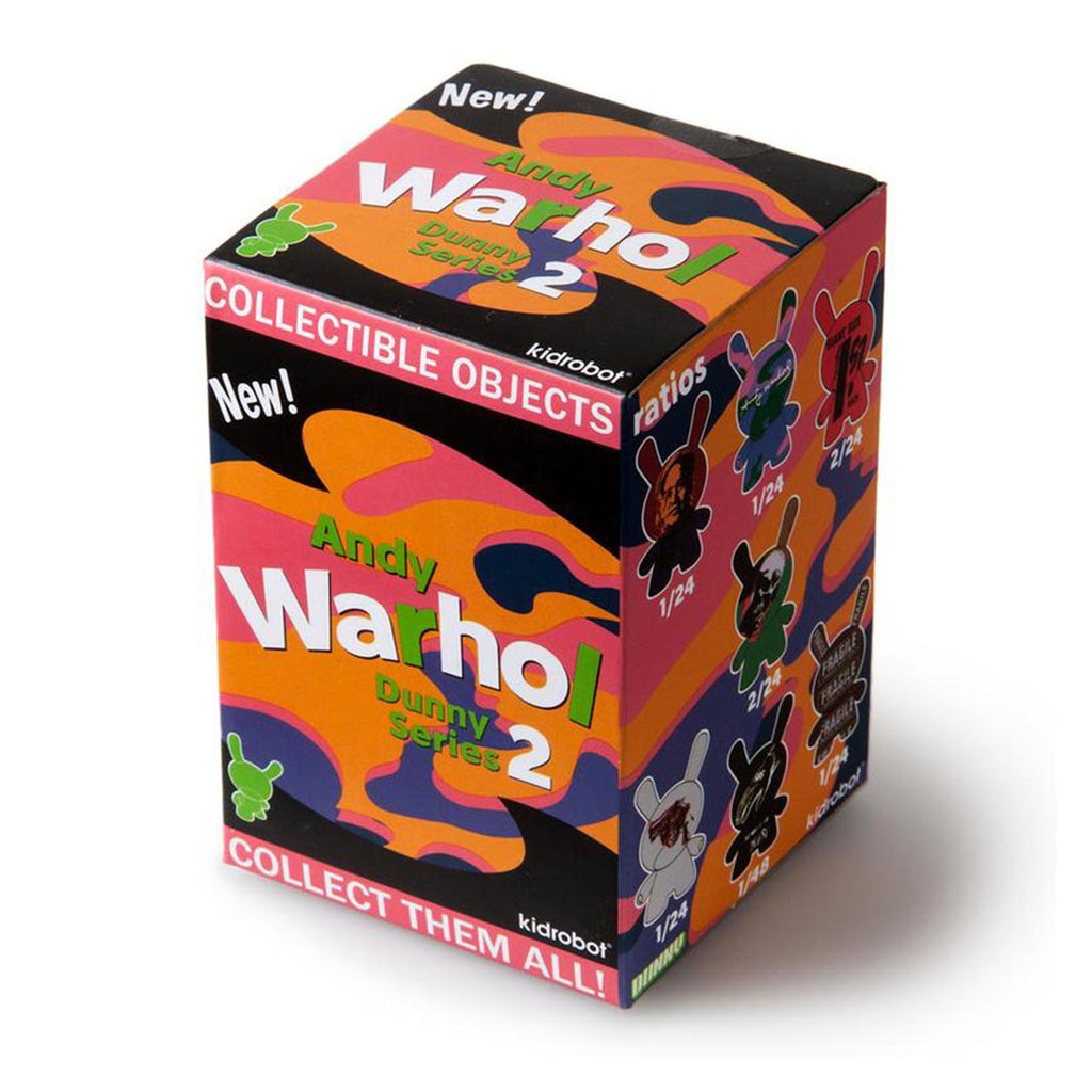 Kidrobot Andy Warhol Dunny Series 2 Blind Box Vinyl Figure