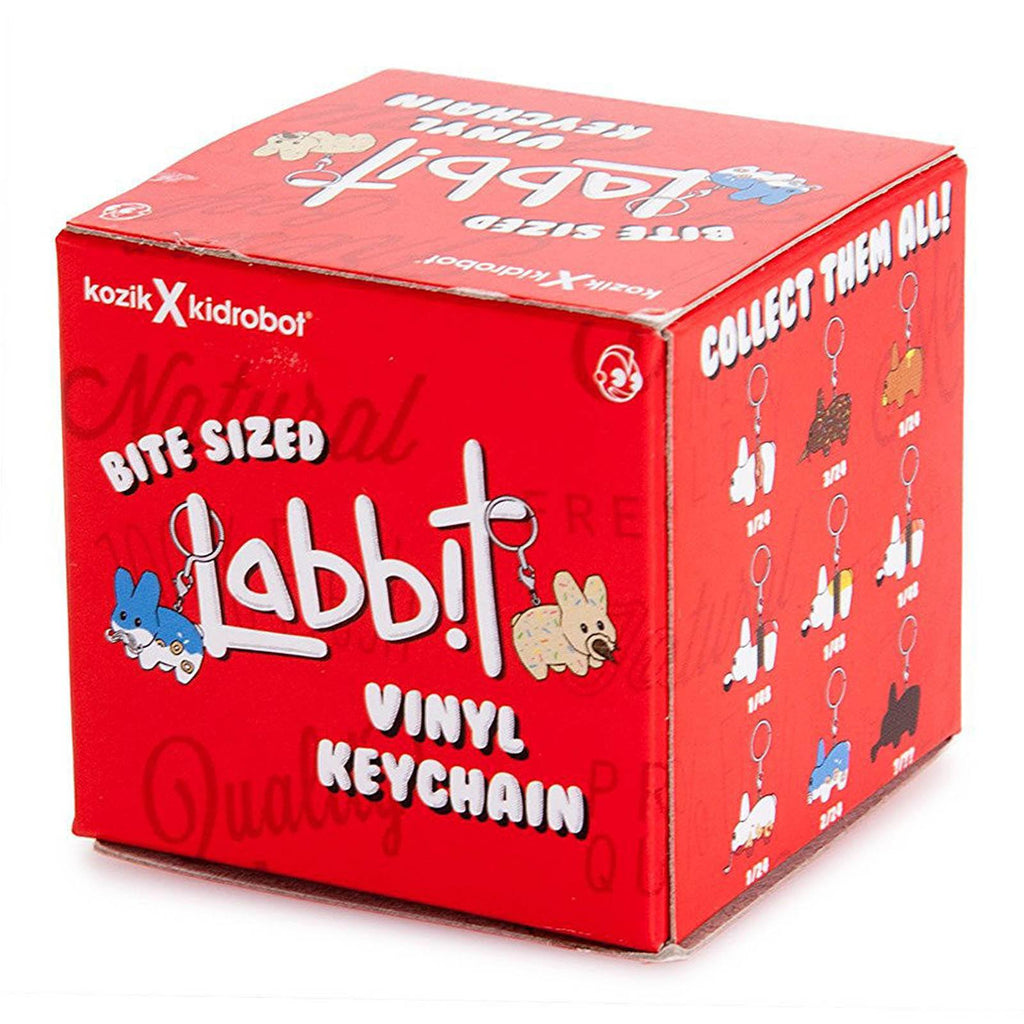 Kidrobot Bite Sized Labbit Blind Box Vinyl Figure Keychain