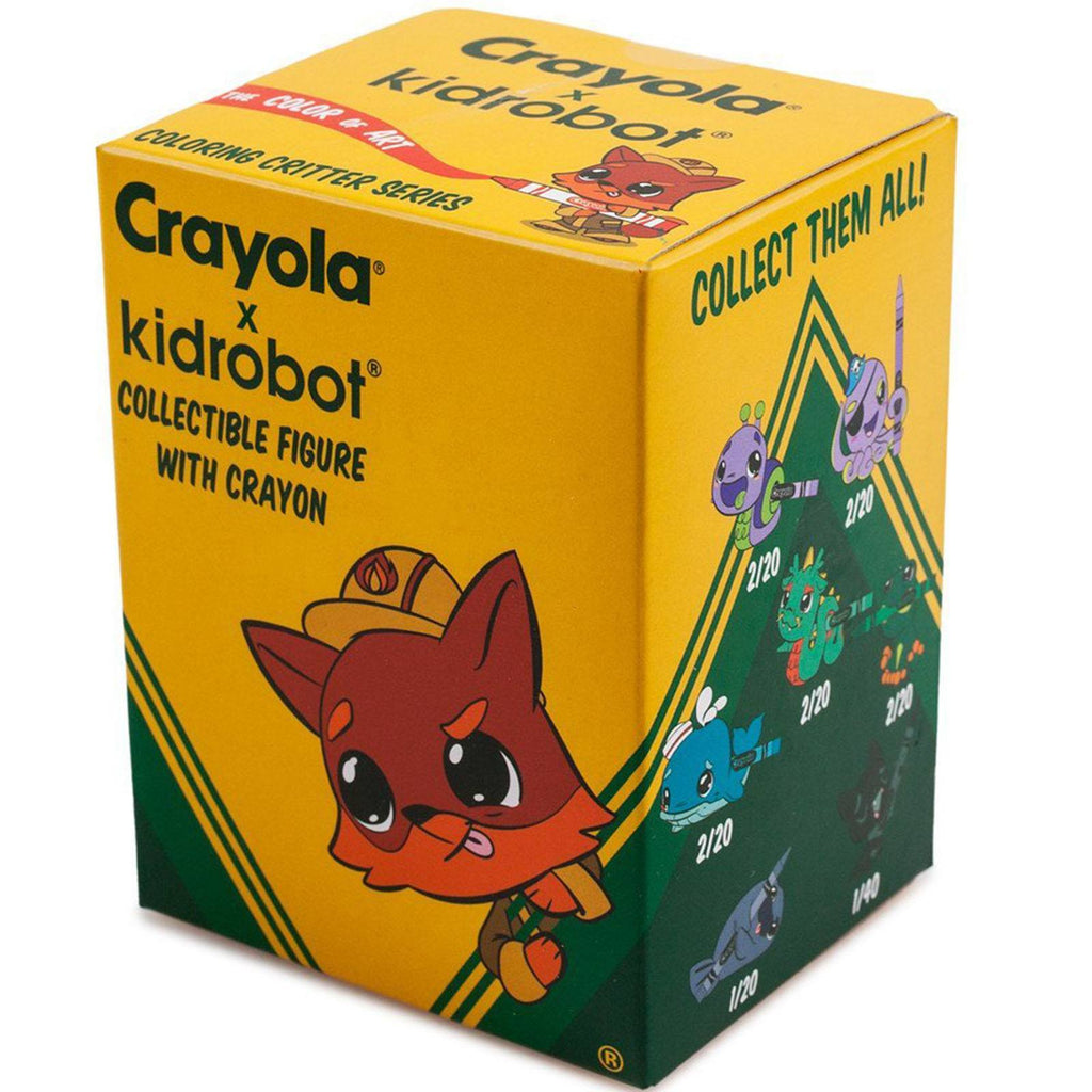 Kidrobot Coloring Critter Series Blind Box Vinyl Figure