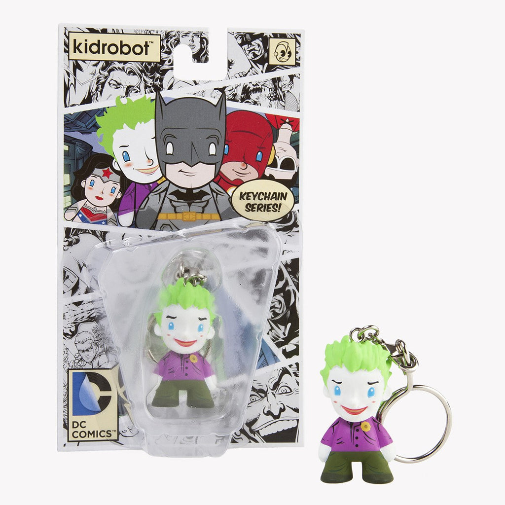 Kidrobot DC Comics Joker Vinyl Figure Keychain