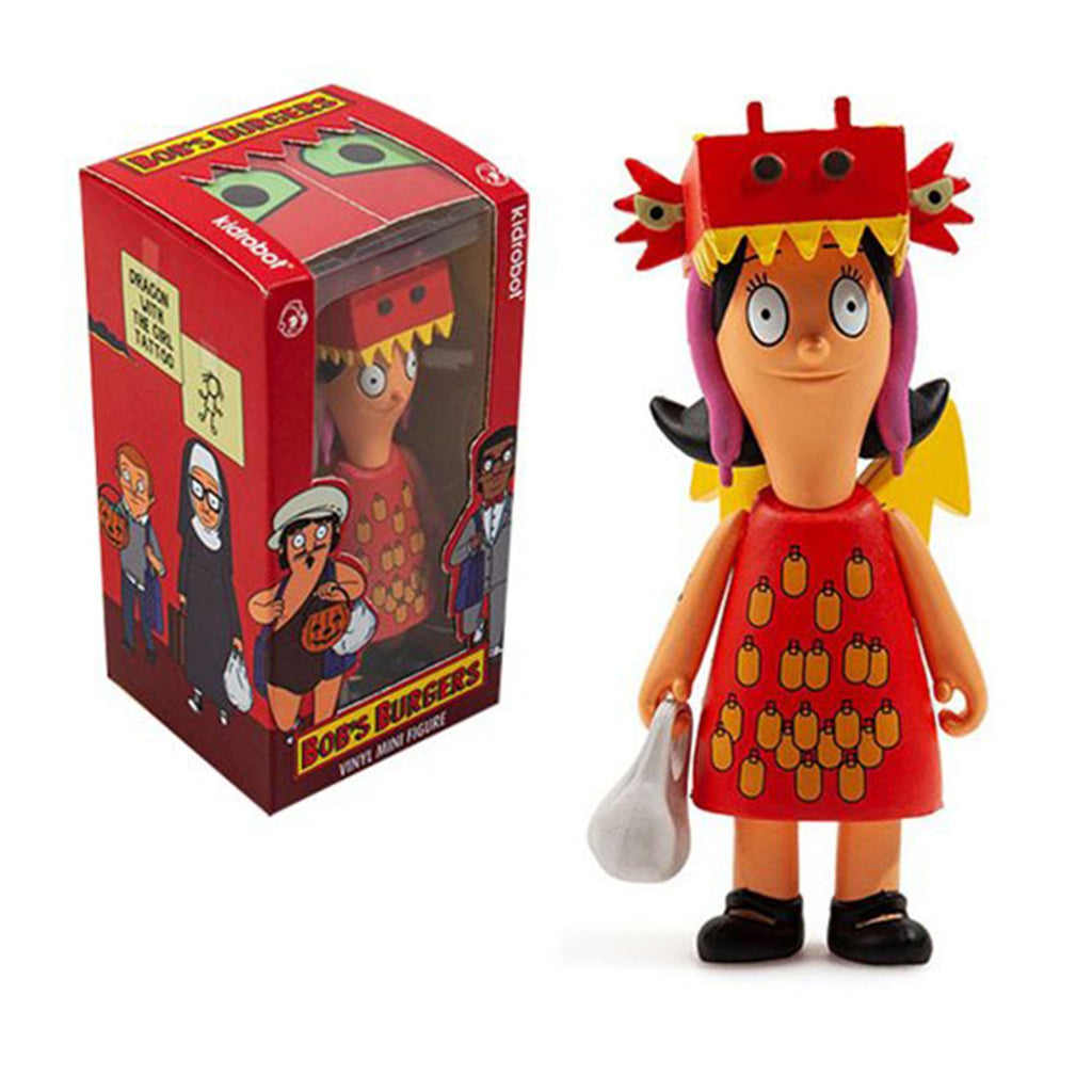 Kidrobot Bob's Burgers Louise Dragon Outfit Vinyl Mini Figure