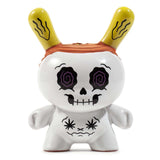 Kidrobot Buzzkill 5 Inch White Dunny Figure - Radar Toys