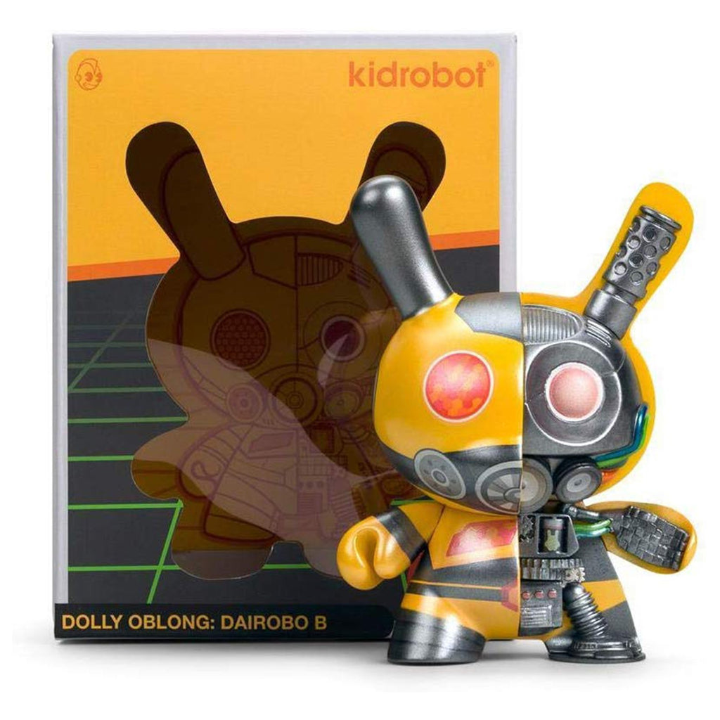 Kidrobot Dolly Oblong 5 Inch Diarobo Bee Dunny Figure