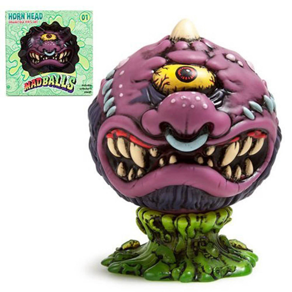 Kidrobot Mad Balls Horn Head Medium Vinyl Figure