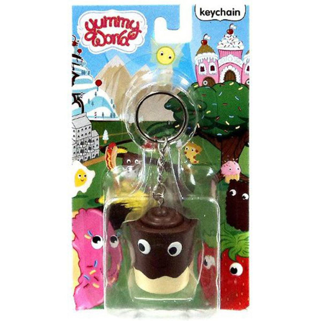 Kidrobot Yummy World Pudding Cup Vinyl Figure Keychain