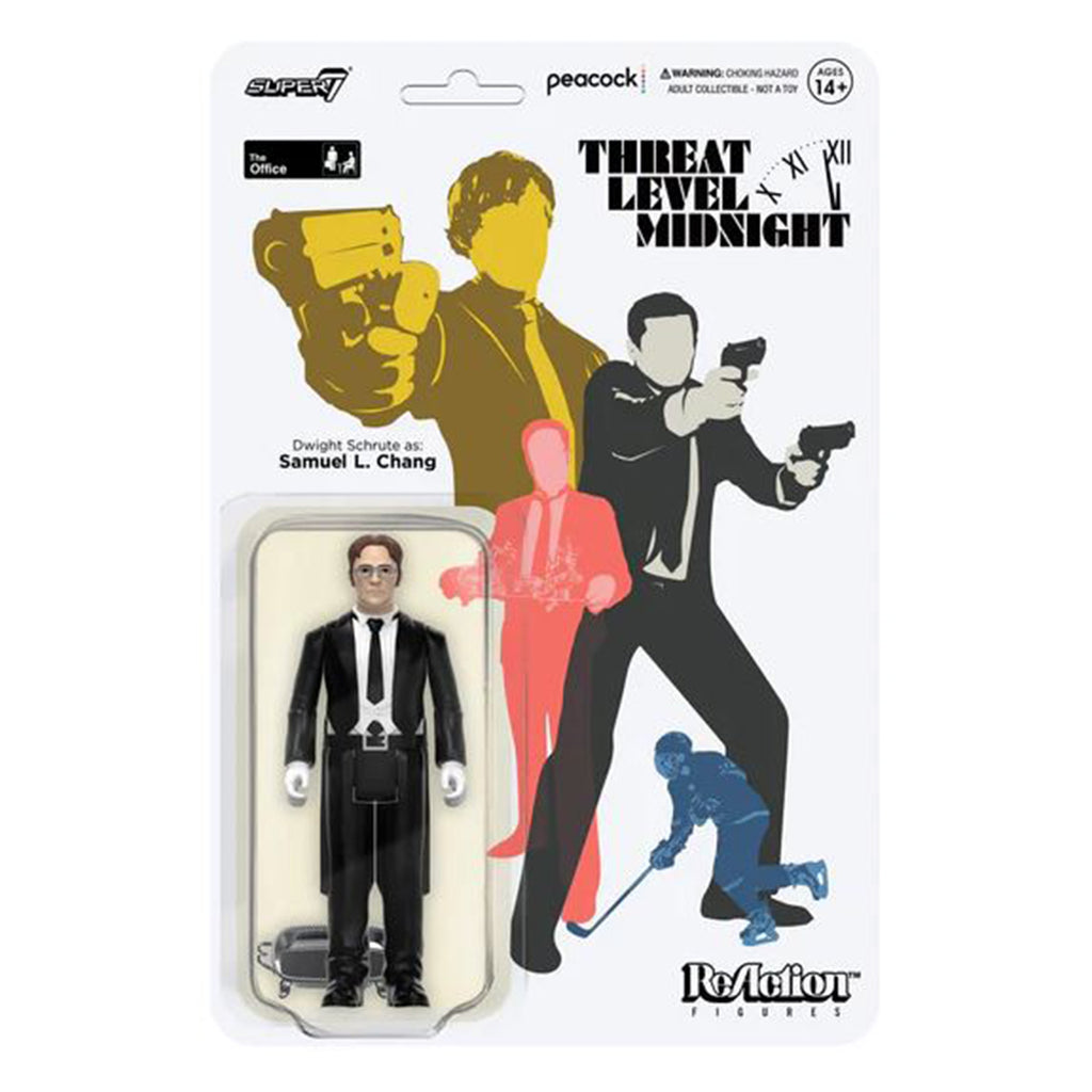 Super7 The Office Dwight Schrute As Samuel L Chang Reaction Figure - Radar Toys