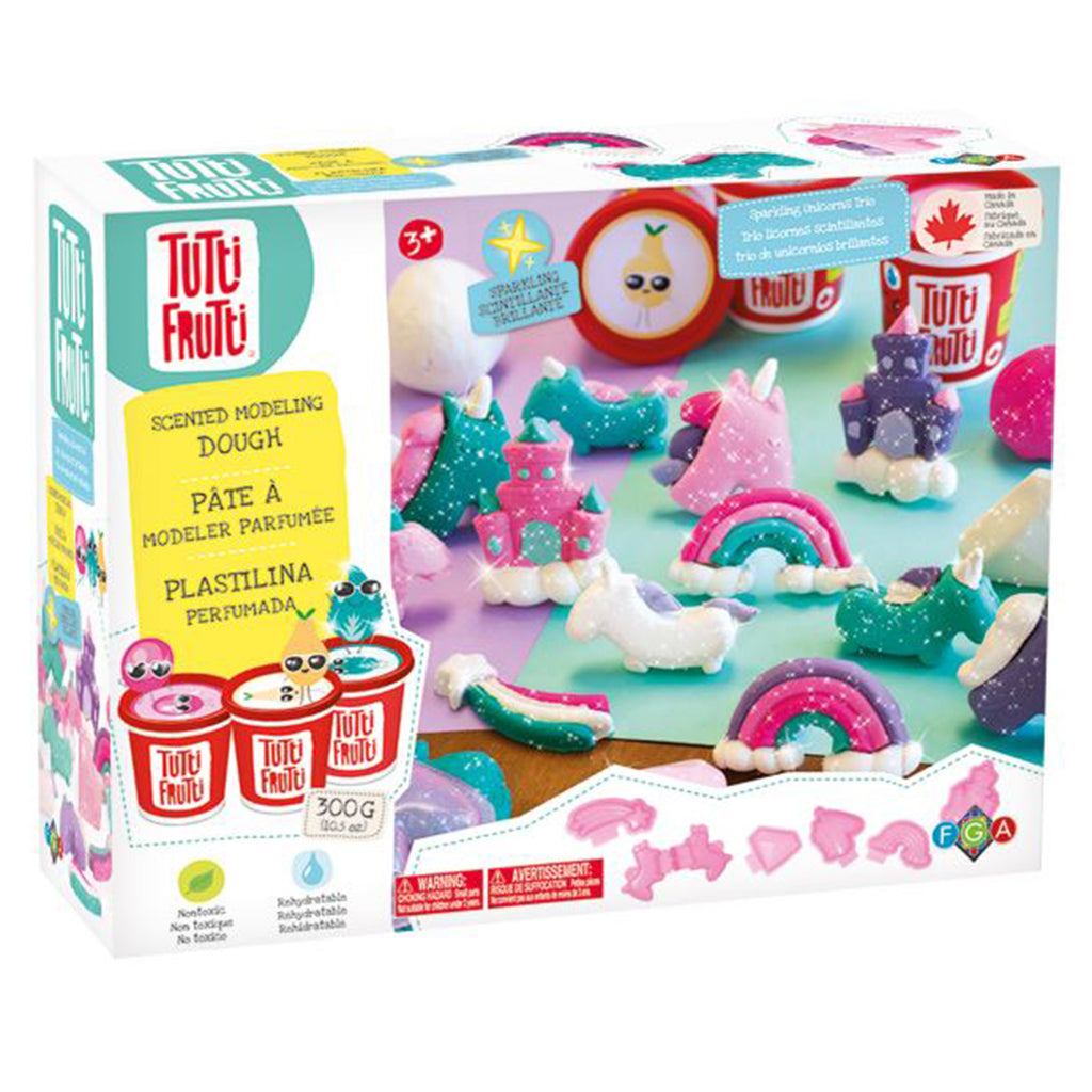Family Games America Tutti Frutti Sparkling Unicorn Trio Kit