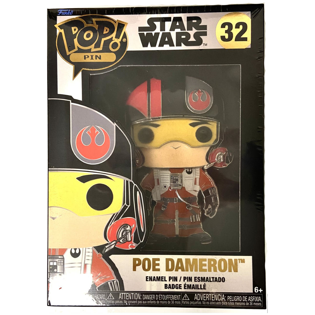 Funko Star Wars POP Pin Poe Dameron Figure