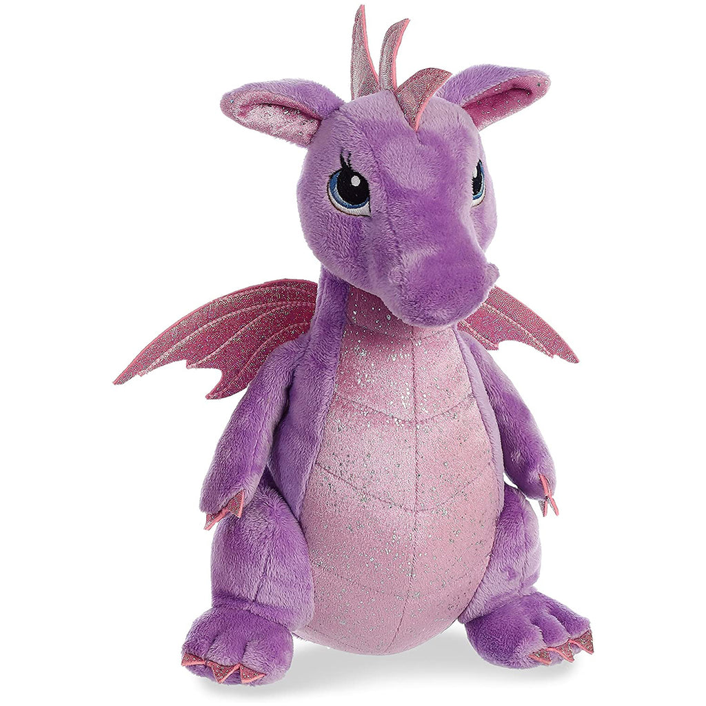 Aurora Sparkle Tales Larkspur Dragon 12 Inch Plush Figure