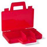 LEGO® Storage Transparent Red Sorting Case - Radar Toys