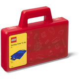 LEGO® Storage Transparent Red Sorting Case - Radar Toys