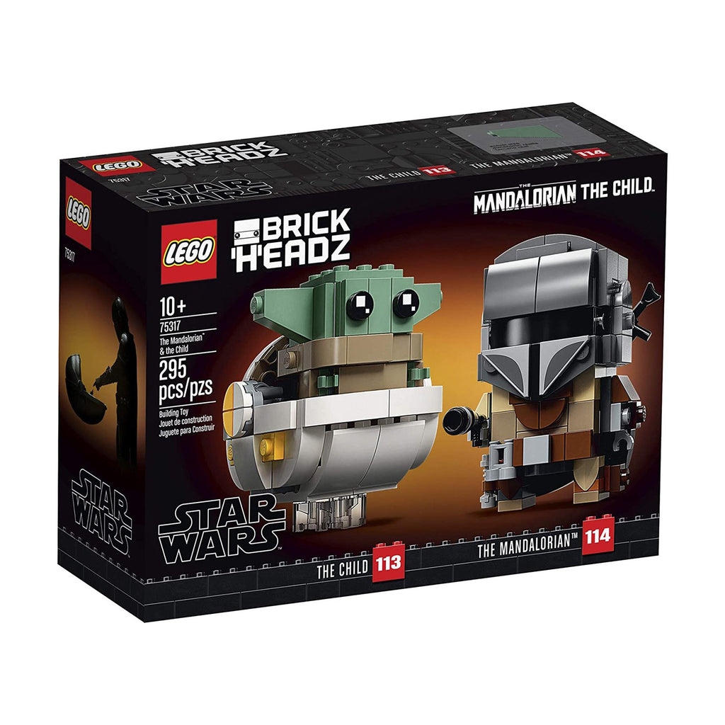 LEGO® Brick Headz Star Wars The Mandalorian & The Child Building Set 75317 - Radar Toys