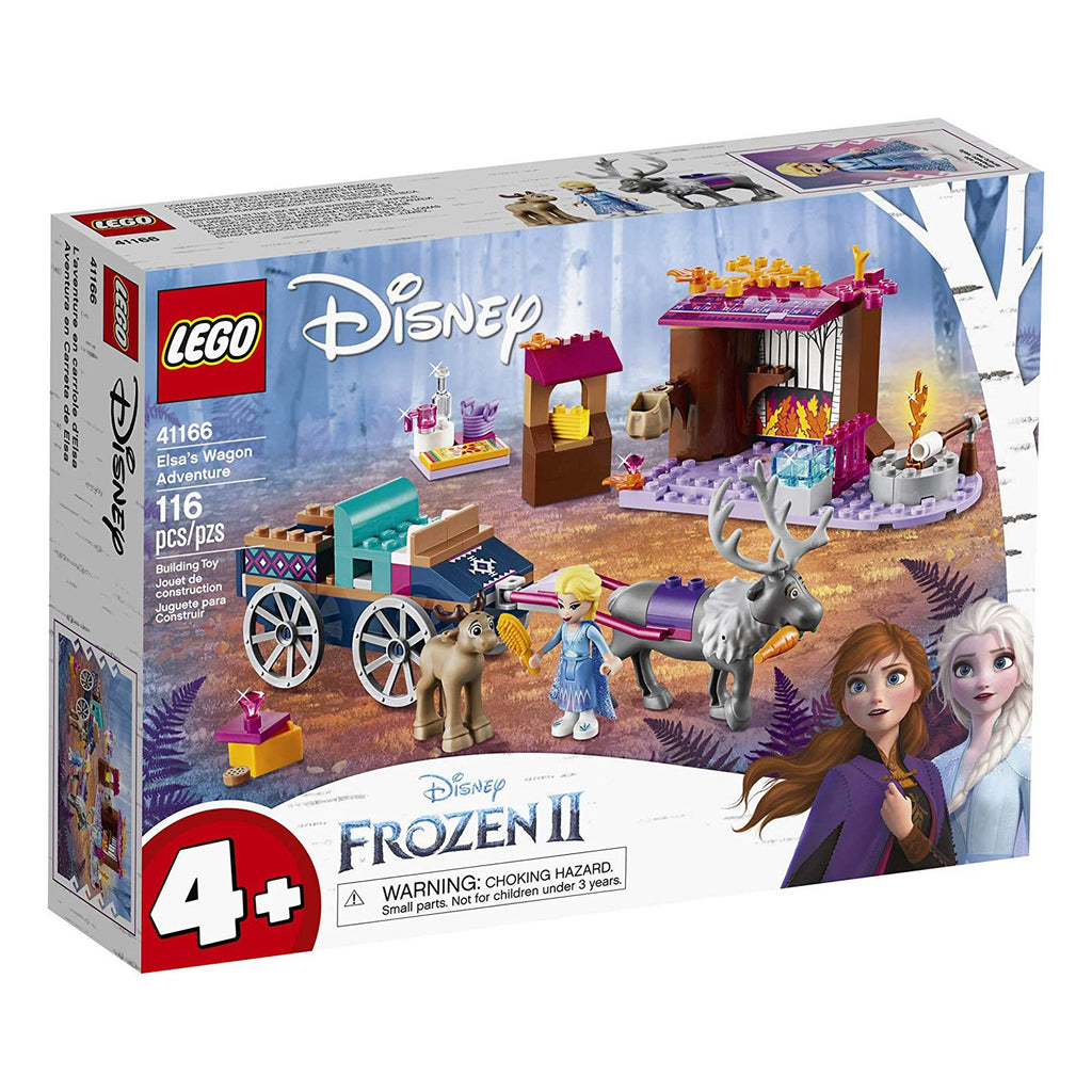 LEGO® Disney Frozen II Elsa's Wagon Adventure Building Set 41166 - Radar Toys