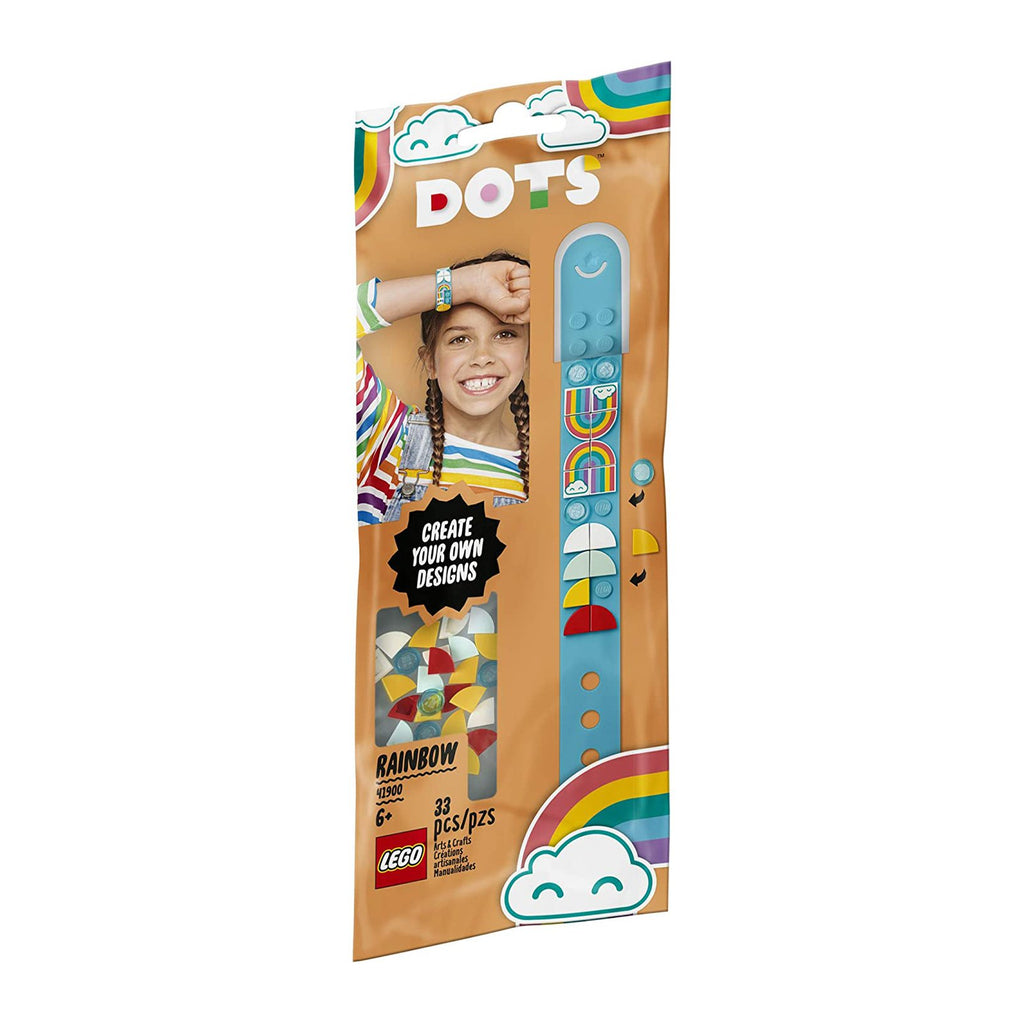 LEGO® DOTS Rainbow Bracelet Building Set 41900 - Radar Toys