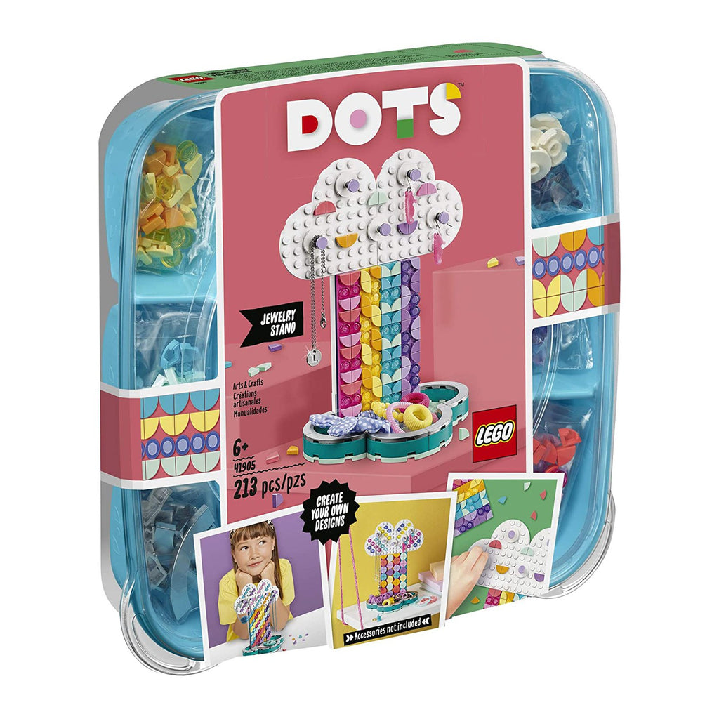 LEGO® DOTS Rainbow Jewelry Stand Building Set 41905 - Radar Toys