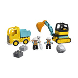 LEGO® Duplo Truck & Tracked Excavator Building Set 10931 - Radar Toys