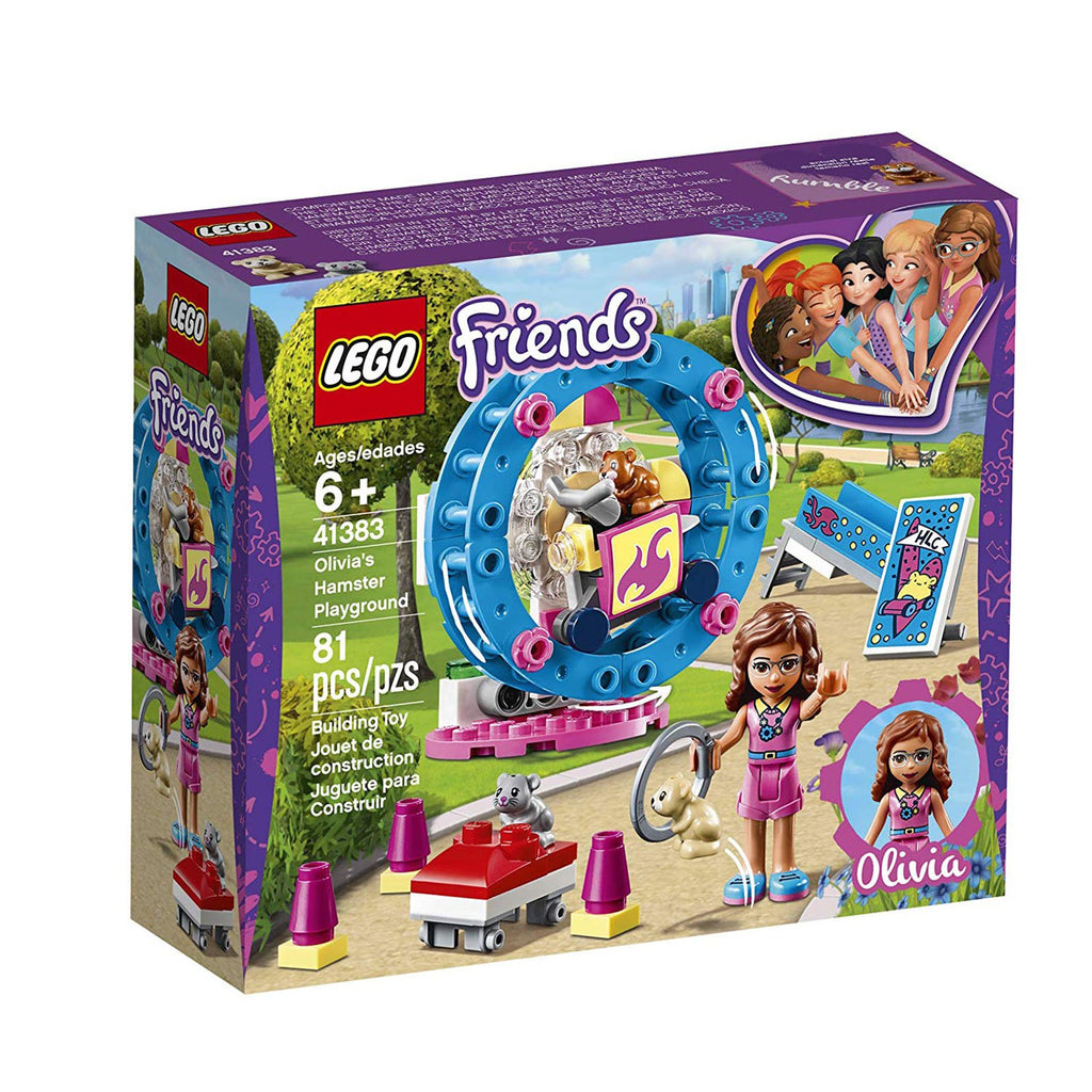 LEGO® Friends Olivia's Hamster Playground Building Set 41383 - Radar Toys
